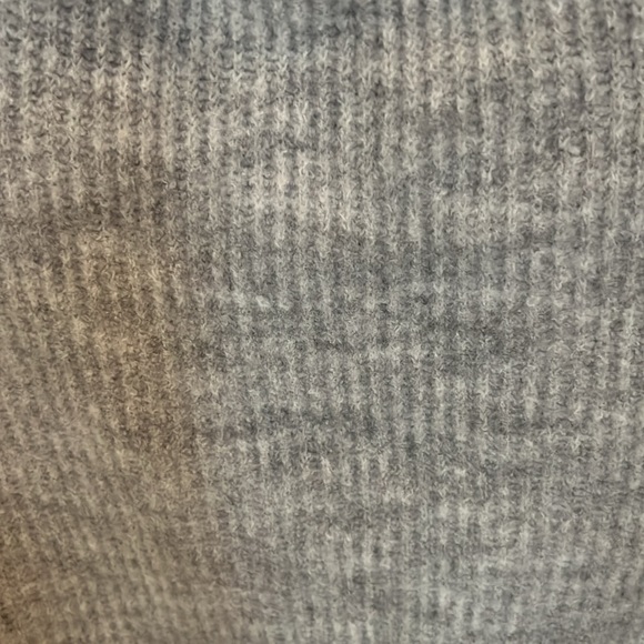 For Love and Lemons Grey Cardigan Cropped Sweater NWT - Picture 11 of 13